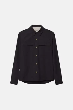 Hemden|Jacken*Colours & Sons Overshirt-Pocket - Black