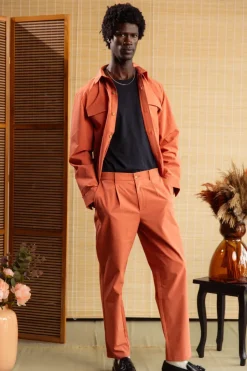 Hemden|Jacken*Colours & Sons Overshirt-Pocket - Clay