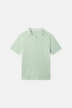 T-Shirts & Polos*Colours & Sons Polo Leinen Blend - Lime