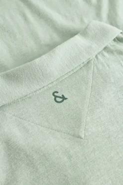 T-Shirts & Polos*Colours & Sons Polo Leinen Blend - Lime