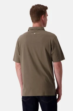 T-Shirts & Polos|T-Shirts & Polos*Colours & Sons Poloshirt Slub - Olive
