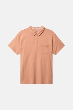 T-Shirts & Polos|T-Shirts & Polos*Colours & Sons Polo - Slub - Peach