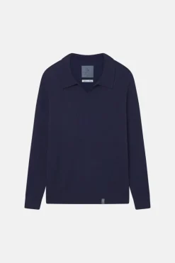 Pullover*Colours & Sons Pullover Johnny Kragen - Navy