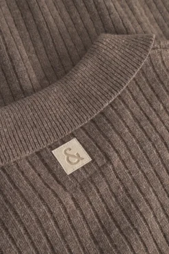 Pullover*Colours & Sons Pullover Johnny Kragen - Soil