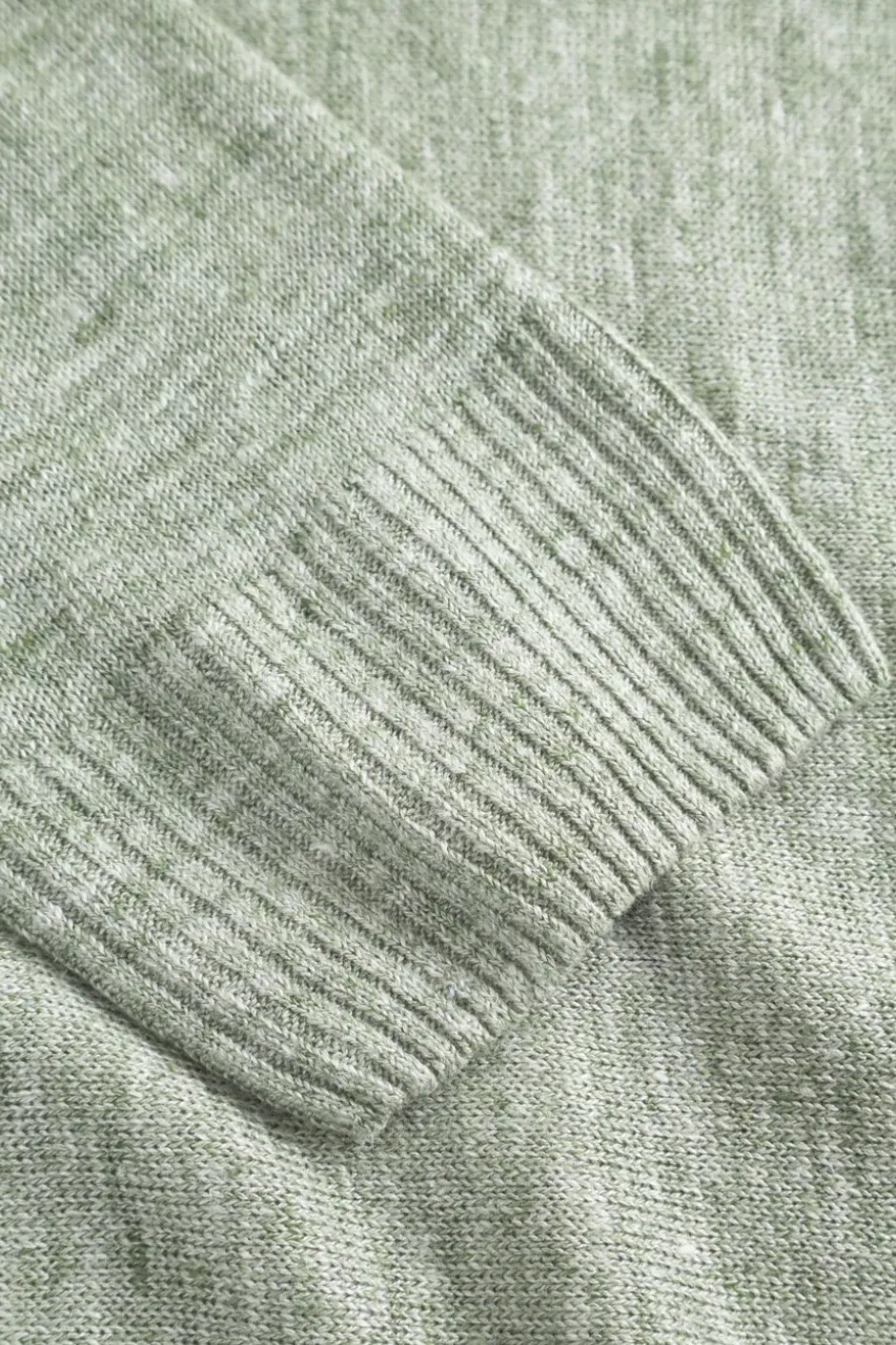 Pullover*Colours & Sons Pullover Leinen - Lime