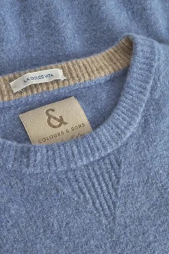 Pullover*Colours & Sons Pullover Woolen Touch - Horizon