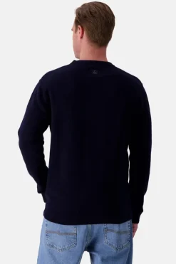 Pullover*Colours & Sons Pullover Woolen Touch - Navy