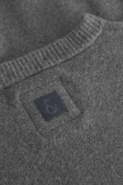Pullover*Colours & Sons Pullover Woolen Touch - Stone