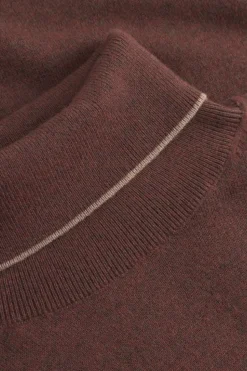 Pullover*Colours & Sons Rollkragen Pullover Merino Blend - Lumber