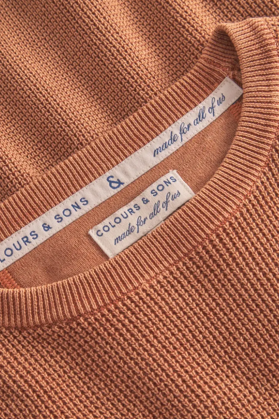 Pullover|Pullover*Colours & Sons Roundneck Basic - Beer