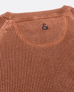 Pullover*Colours & Sons Roundneck Basic - Bronce