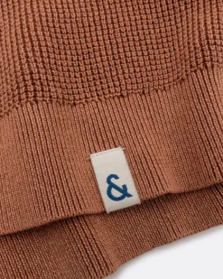 Pullover*Colours & Sons Roundneck Basic - Bronce