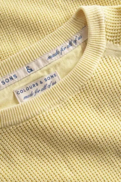 Pullover|Pullover*Colours & Sons Roundneck Basic - Lemon