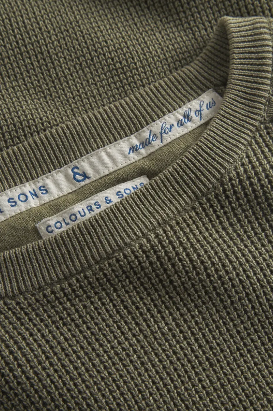 Pullover|Pullover*Colours & Sons Roundneck Basic - Olive