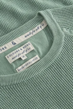 Pullover|Pullover*Colours & Sons Roundneck Basic - Pistachio