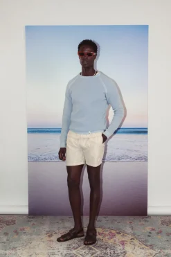 Pullover|Pullover*Colours & Sons Roundneck Basic - Sky