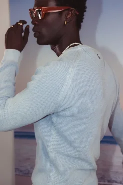 Pullover|Pullover*Colours & Sons Roundneck Basic - Sky
