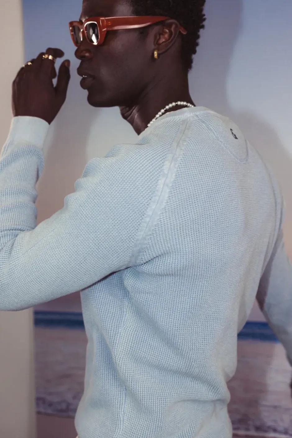 Pullover|Pullover*Colours & Sons Roundneck Basic - Sky