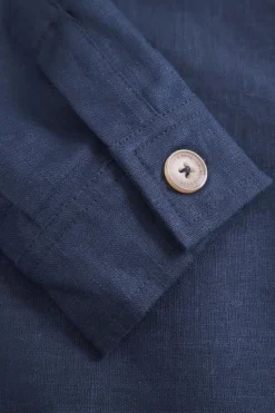 Jacken*Colours & Sons Safari Shirt Linen Blend - Navy