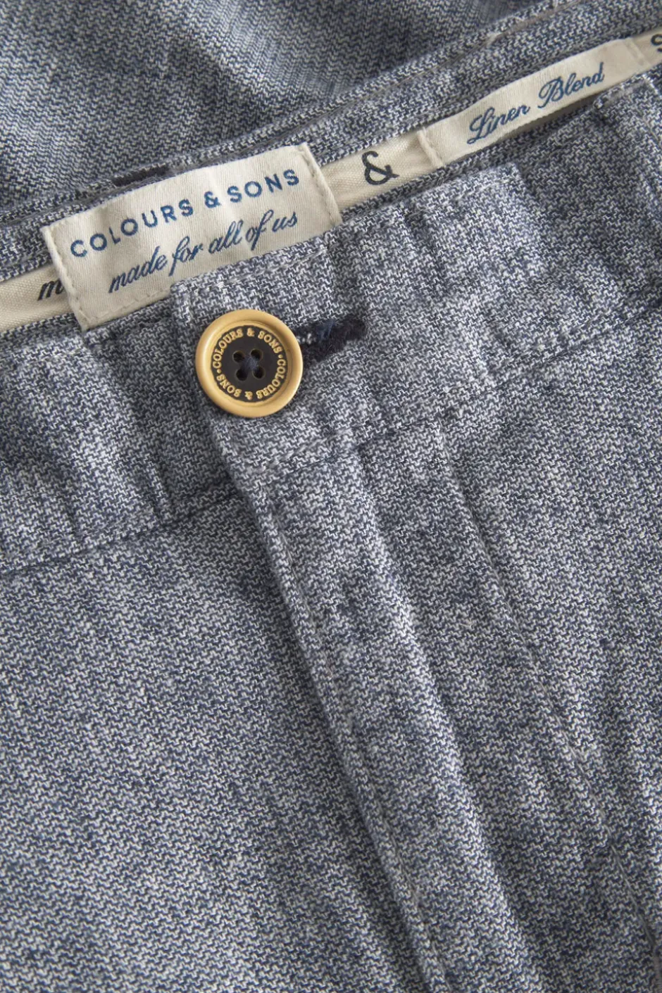 Shorts*Colours & Sons Shorts Leinen Blend - River Twill