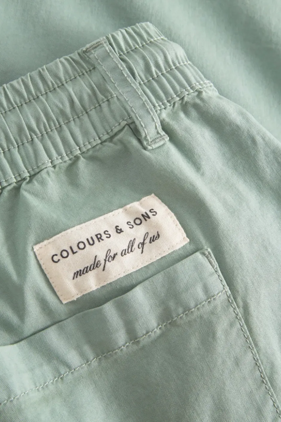 Shorts*Colours & Sons Shorts Twill - Pistachio