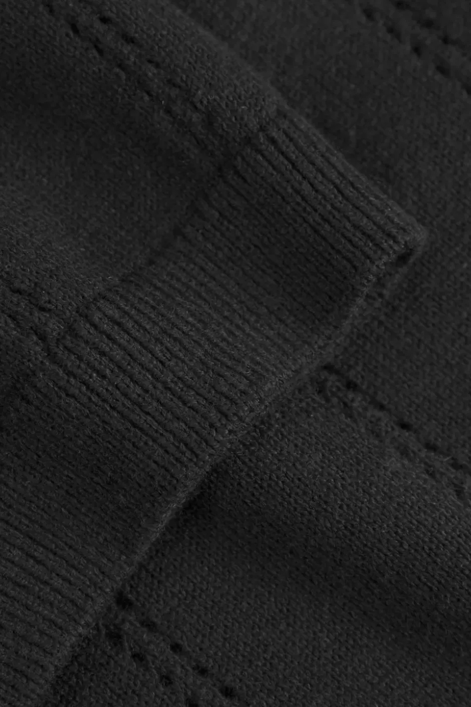 Pullover|T-Shirts & Polos*Colours & Sons Strick Polo - Black