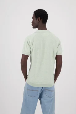 T-Shirts & Polos*Colours & Sons Strickpolo - Lime