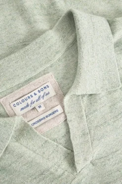 T-Shirts & Polos*Colours & Sons Strickpolo - Lime