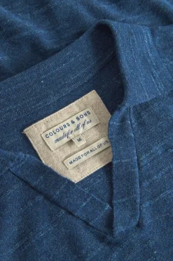 T-Shirts & Polos*Colours & Sons Strickpolo - Navy