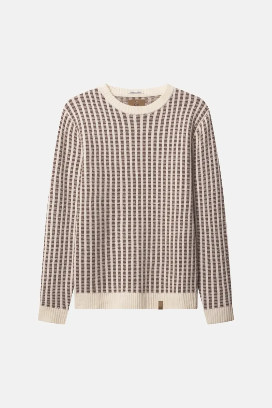 Pullover*Colours & Sons Strickpullover-gemustert - Offwhite-Soil