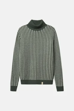 Pullover*Colours & Sons Strickpullover-gemustert - Yucca-Offwhite