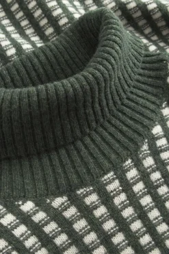 Pullover*Colours & Sons Strickpullover-gemustert - Yucca-Offwhite