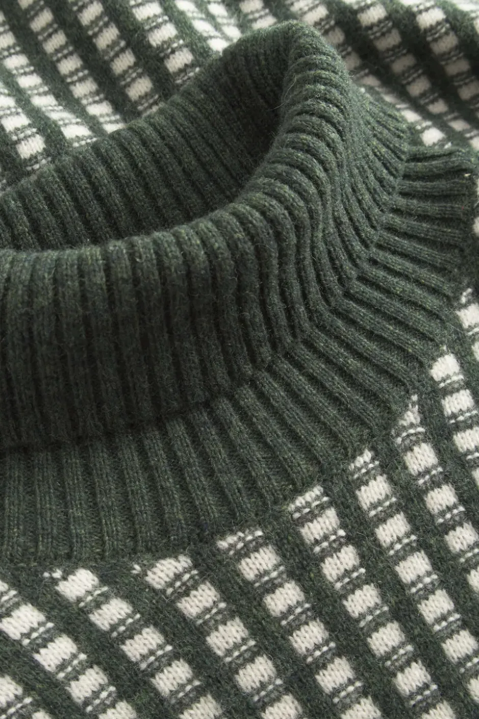 Pullover*Colours & Sons Strickpullover-gemustert - Yucca-Offwhite