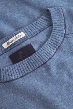 Pullover*Colours & Sons Strickpullover Merino Blend - Denim