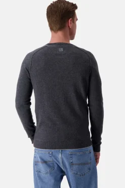 Pullover*Colours & Sons Strickpullover Merino Blend - Anthracite