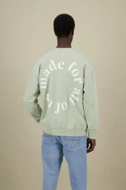 Sweatshirts*Colours & Sons Sweatshirt Made For All Of Us - Matcha