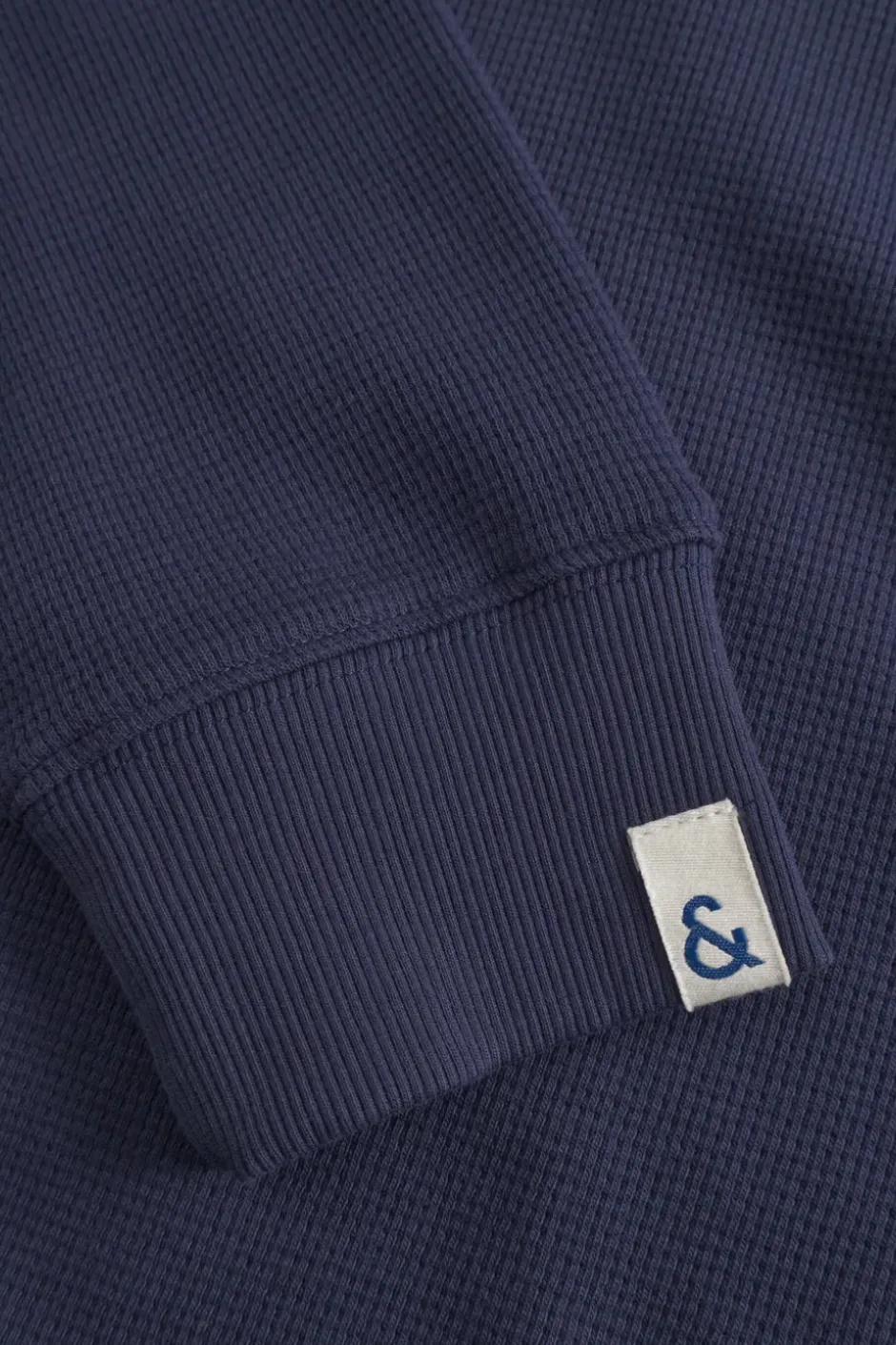 Sweatshirts*Colours & Sons Sweatshirt Strukturiert - Navy