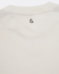 Sweatshirts*Colours & Sons Sweatshirt Strukturiert - Offwhite