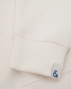 Sweatshirts*Colours & Sons Sweatshirt Strukturiert - Offwhite