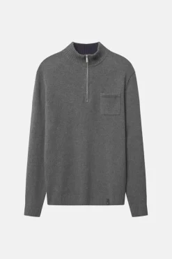 Pullover*Colours & Sons Troyer Woolen Touch - Stone