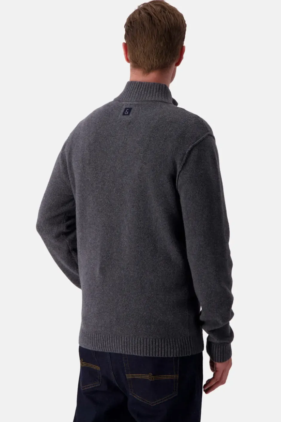 Pullover*Colours & Sons Troyer Woolen Touch - Stone