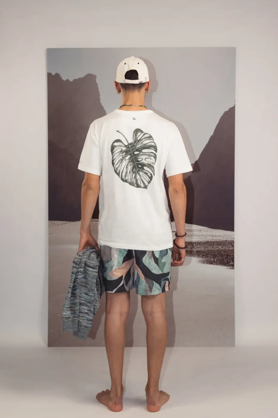 T-Shirts & Polos*Colours & Sons T-Shirt-Botaniste - White
