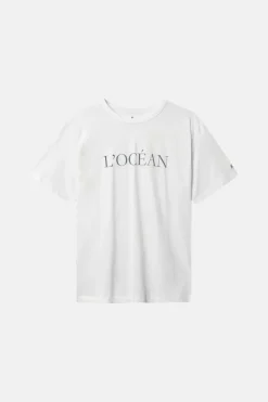 T-Shirts & Polos*Colours & Sons T-Shirt L`océan - White