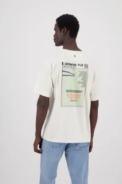 T-Shirts & Polos*Colours & Sons T-Shirt Print - Offwhite