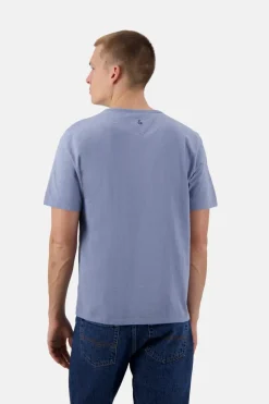 T-Shirts & Polos|T-Shirts & Polos*Colours & Sons T-Shirt Slub - Denim