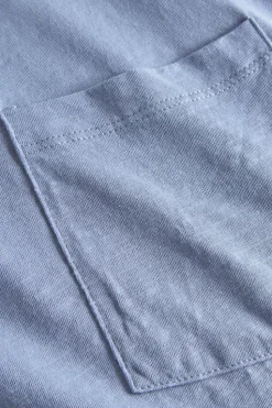 T-Shirts & Polos|T-Shirts & Polos*Colours & Sons T-Shirt Slub - Denim