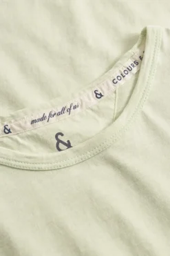 T-Shirts & Polos|T-Shirts & Polos*Colours & Sons T-Shirt Slub - Green Tea