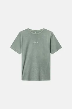 T-Shirts & Polos*Colours & Sons T-Shirt Stone Washed - Wasabi