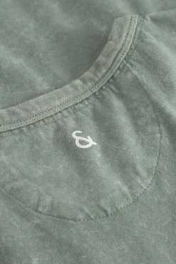 T-Shirts & Polos*Colours & Sons T-Shirt Stone Washed - Wasabi