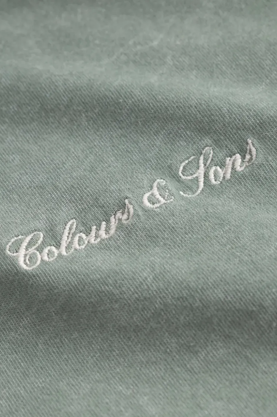 T-Shirts & Polos*Colours & Sons T-Shirt Stone Washed - Wasabi